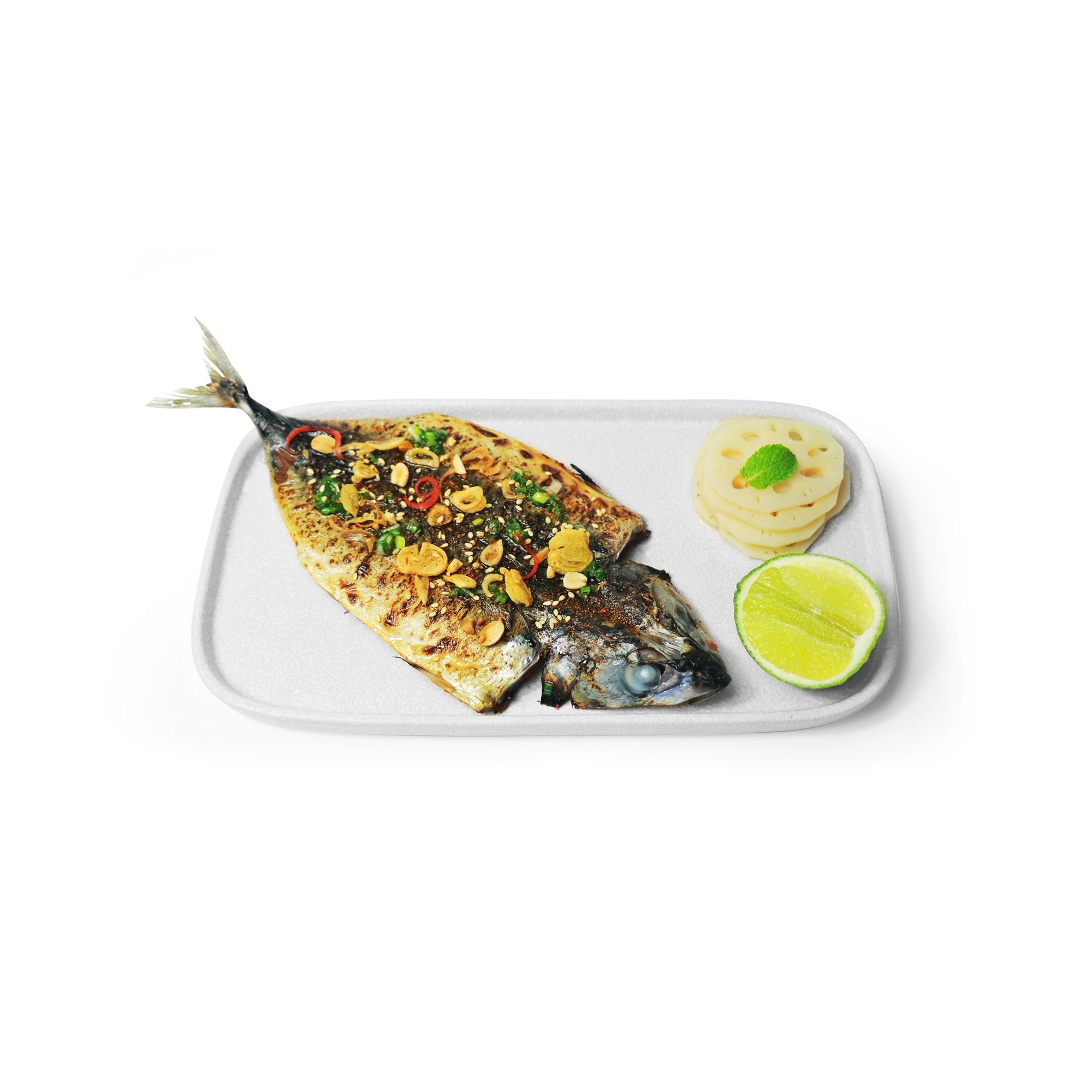  Cá Sapa Nướng Lá Ổi 
