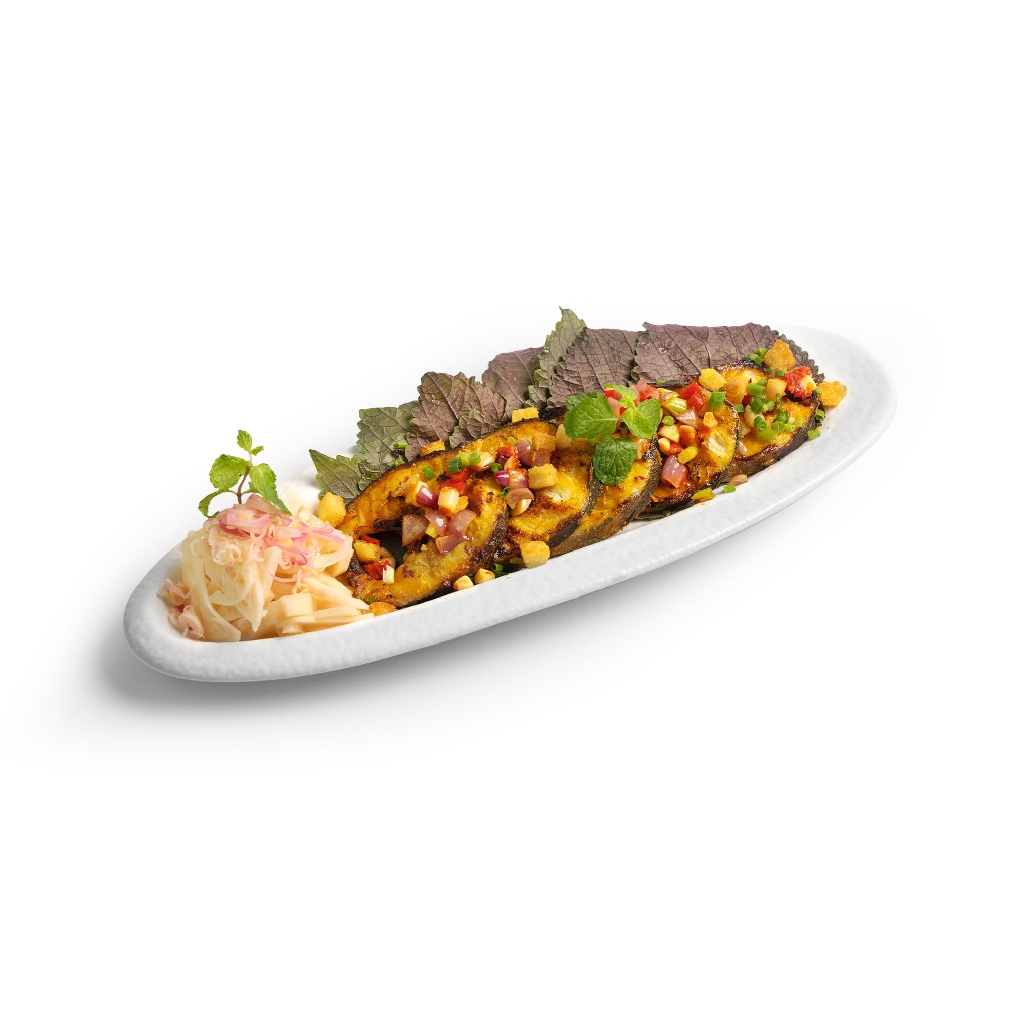  Cá Tầm Nướng Sốt Tắc 