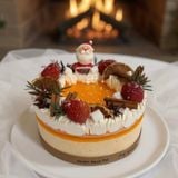 Mousse chanh leo Xmas