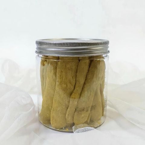 Hộp cookies lưỡi mèo trà xanh