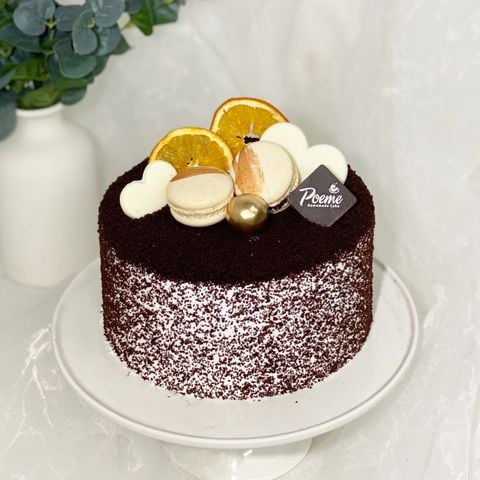 GATO KEM TƯƠI PHỦ CHOCO VELVET