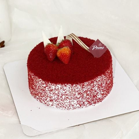 GATO KEM TƯƠI PHỦ RED VELVET