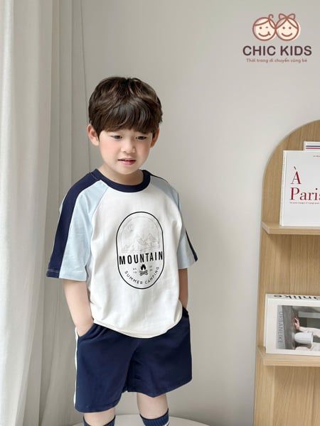  Mountain Set – Bộ đồ bé trai năng động phong cách thể thao - Tay Xanh 