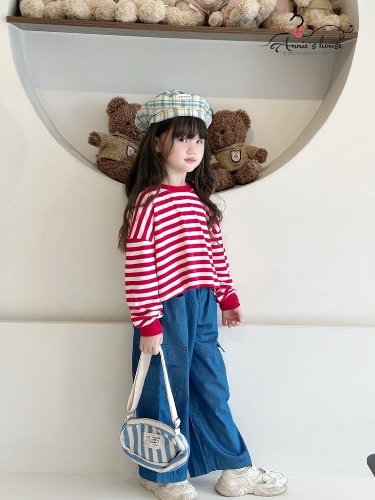  Set Street Joy - Sọc trắng đỏ 