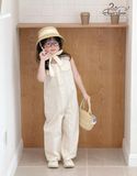  Nori Jumpsuit – Jumpsuit Dài Sát Nách Túi Hộp - Trắng Kem 