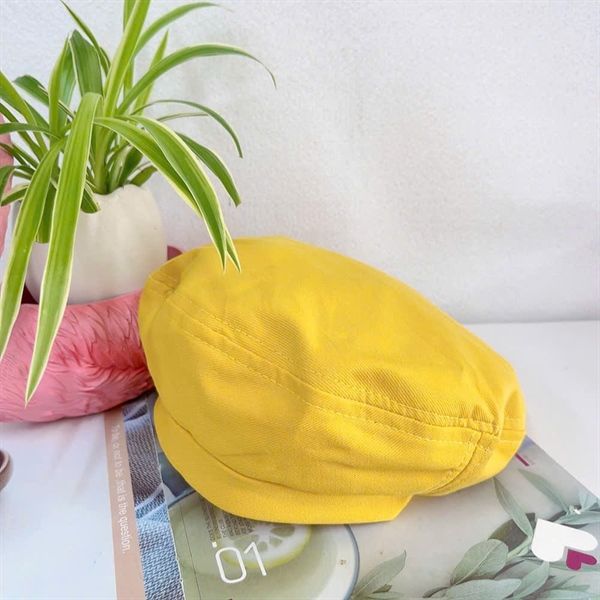  Mũ Nồi Thời Trang Phong Cách Hàn Quốc - Màu Vàng 