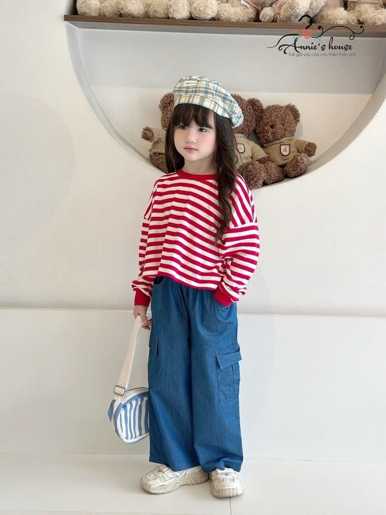  Set Street Joy - Sọc trắng đỏ 