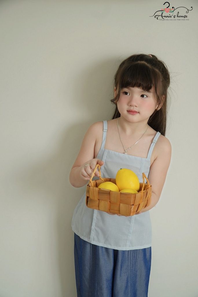  Ivy Set | Áo 2 dây nơ sau + Quần dài xếp pli trendy 