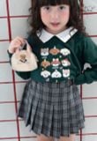  Classic Skirt - xám - Chân váy xếp pli 