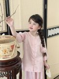  Set bộ Bà Ba Vân Khê - Màu Hồng 