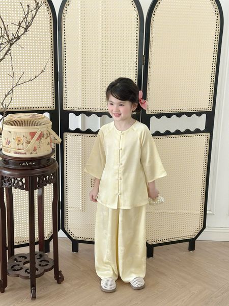  Set bộ Bà Ba Vân Khê - Màu Vàng 