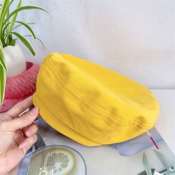  Mũ Nồi Thời Trang Phong Cách Hàn Quốc - Màu Vàng 