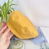  Mũ Nồi Thời Trang Phong Cách Hàn Quốc - Màu Vàng 