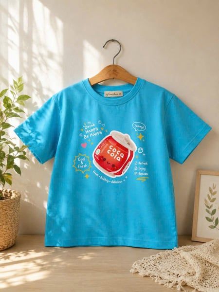  Áo Thun Cool Cola Tee - Xanh 