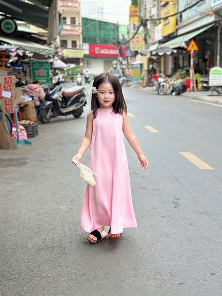  An Khuê Dress – Đầm maxi dáng dài xoè nhẹ phong cách tiểu thư 