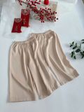  Quần Lụa Pant Nude dáng suông nhẹ nhàng 