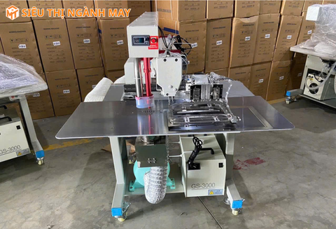 Máy May Lập Trình Bổ Cơi Túi Tự Động