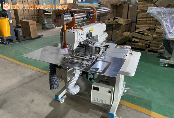Máy May Lập Trình Bổ Cơi Túi Tự Động