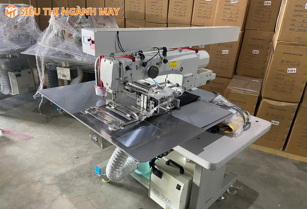 Máy May Lập Trình Bổ Cơi Túi Tự Động