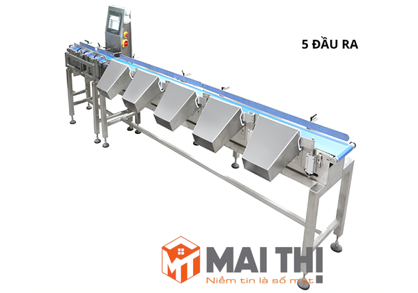 Máy cân kiểm tra và phân loại trọng lượng đa cấp