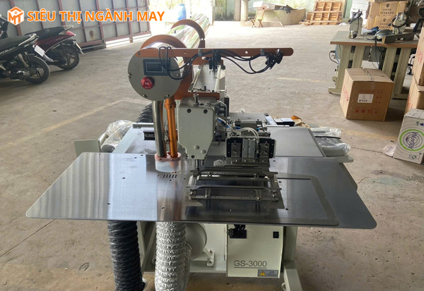 Máy May Lập Trình Bổ Cơi Túi Tự Động