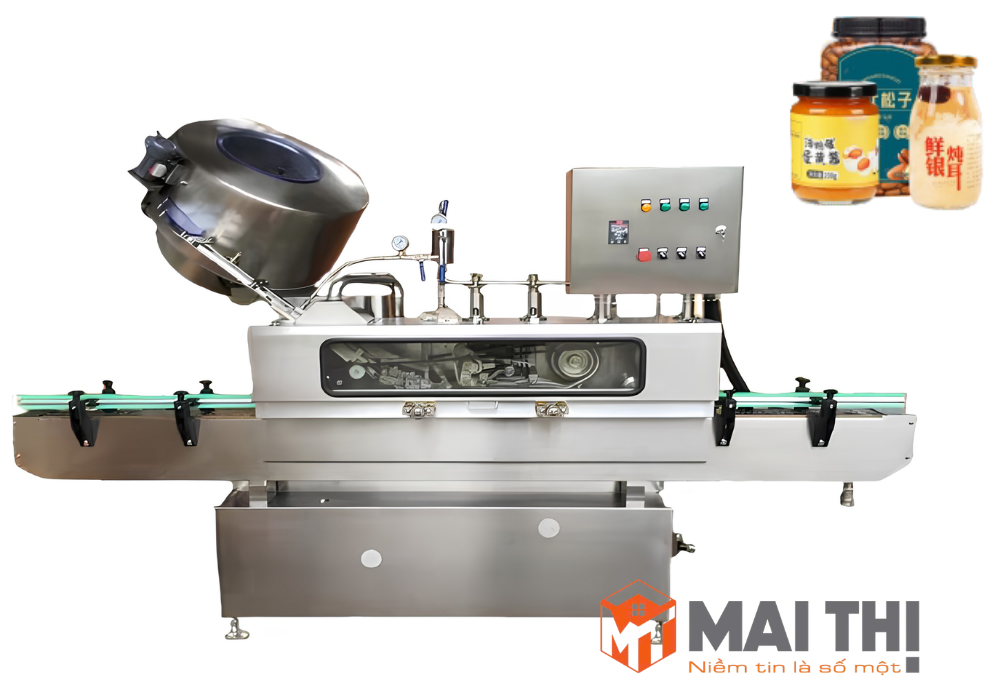 Máy xoáy nắp chân không hơi nước tự động ASC-200