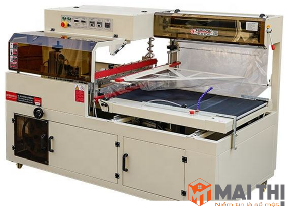 Máy đóng gói co màng cạnh bên tự động.