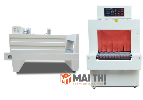 Máy co màng PE dạng buồng nhiệt công nghiệp