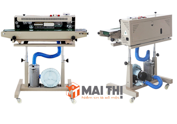 Máy hàn miệng túi liên tục thổi khí Nitơ tự động