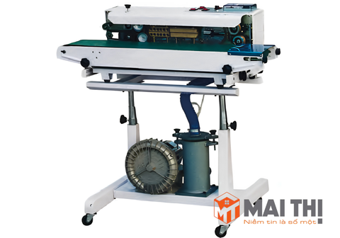 Máy hàn miệng túi liên tục thổi khí Nitơ tự động