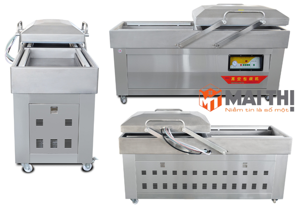 Máy đóng gói hút chân không buồng lớn công nghiệp tự động