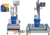 Máy chiết rót định lượng bằng cân điện tử bán tự động-GP