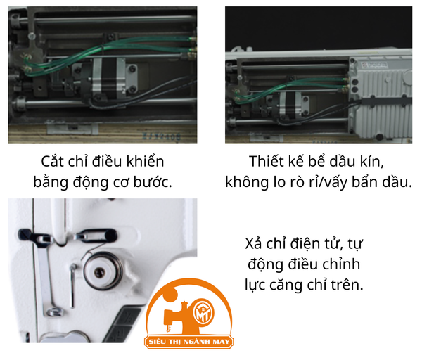Máy may 1 kim điện tử GT6