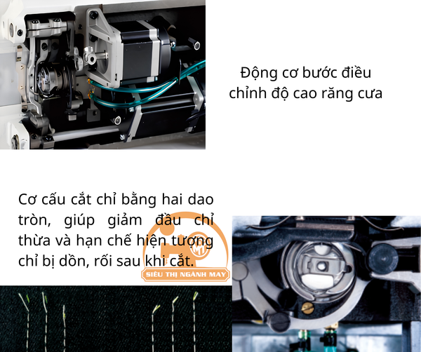 Máy may 1 kim điện tử thông minh Baoyu GT7