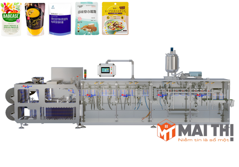 Máy đóng gói túi tự đứng nằm ngang HC-180S/240S