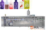 Máy đóng gói túi định hình nằm ngang hai đầu HC-180SDY