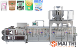 Máy đóng gói túi tự đứng có khóa kéo nằm ngang HC-180SZ/240SZ