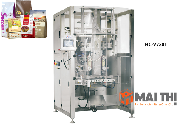 Máy đóng gói đứng tự động ép 4 cạnh HC-V520T/HC-V720T