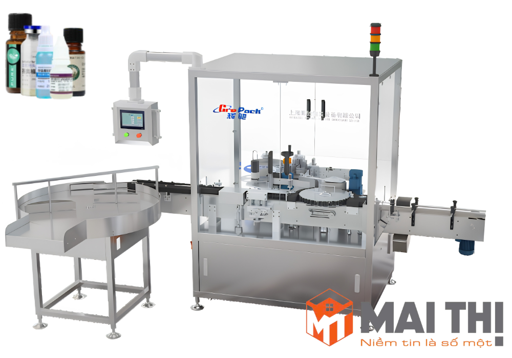 Máy dán nhãn mâm xoay tốc độ cao MPC-600