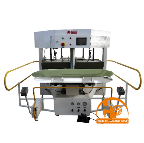 Máy ép định hình vest bàn xoay công nghiệp Jiejiabaigu CYHJ-126 / CYHJ-107.108 / CYHJ-122.123  Thương hiệu: Jiejiabaigu