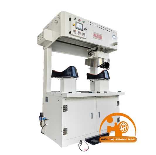 Máy ép định hình đường ráp tay áo bàn trượt 2 trạm công nghiệp Jiejiabaigu CYTJ-X112