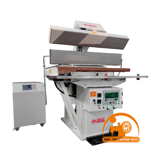 Máy ép định hình ép keo nóng lạnh áp lực cao 2 xi lanh Jiejiabaigu CZAJ-1116RC
