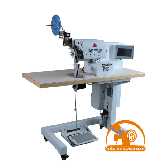 Máy gập mép cong và dán băng keo Hanfor HF-703