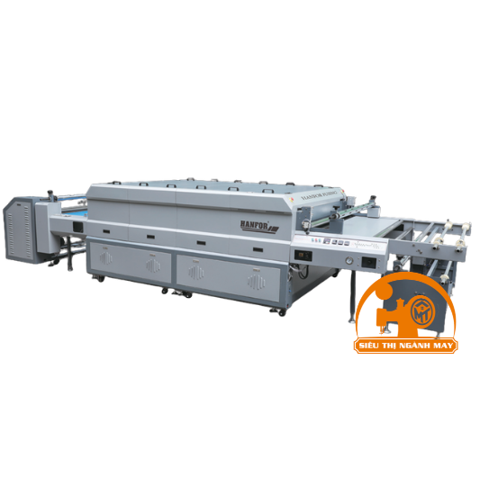 Máy ép keo nóng lạnh băng tải Hanfor MS-900HC