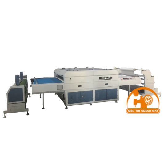 Máy ép keo băng tải cuộn vào cuộn ra Hanfor MS-900N RURD
