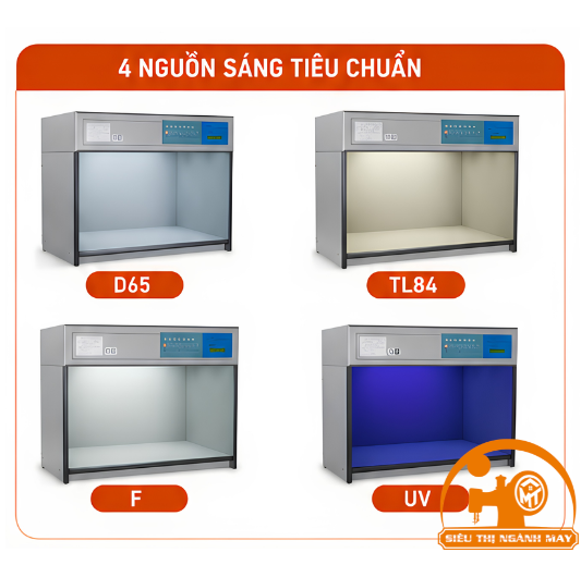 Tủ đèn kiểm tra màu 4 nguồn sáng Tilo T60(4