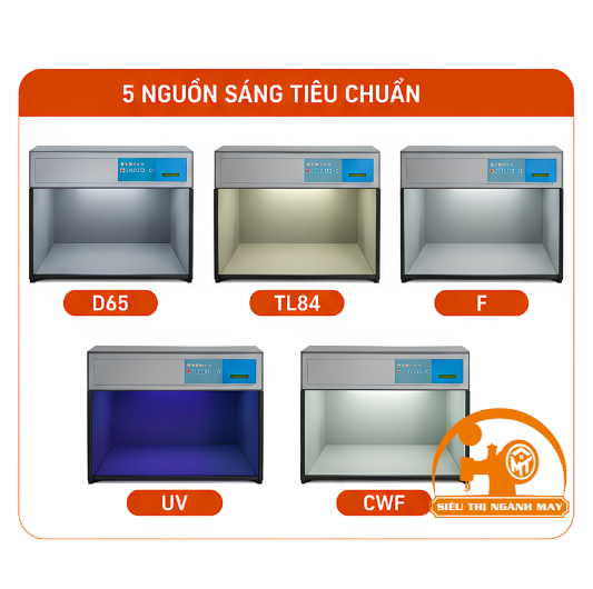 Tủ đèn kiểm tra màu 5 nguồn sáng Tilo T60(5)