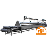 Hầm hấp băng tải đơn tầng Yingbo YBZQ-01