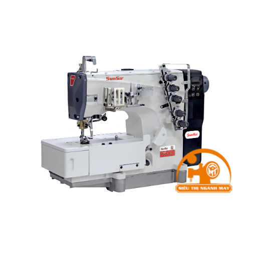 Máy may công nghiệp trần đè đầu vuông Sunsir V1C-01CBx356-I
