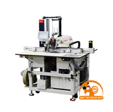 Máy may công nghiệp trần bông khổ nhỏ kèm laser Sunsir H5-40BY-XH-LC